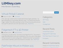 Tablet Screenshot of lilmikey.com